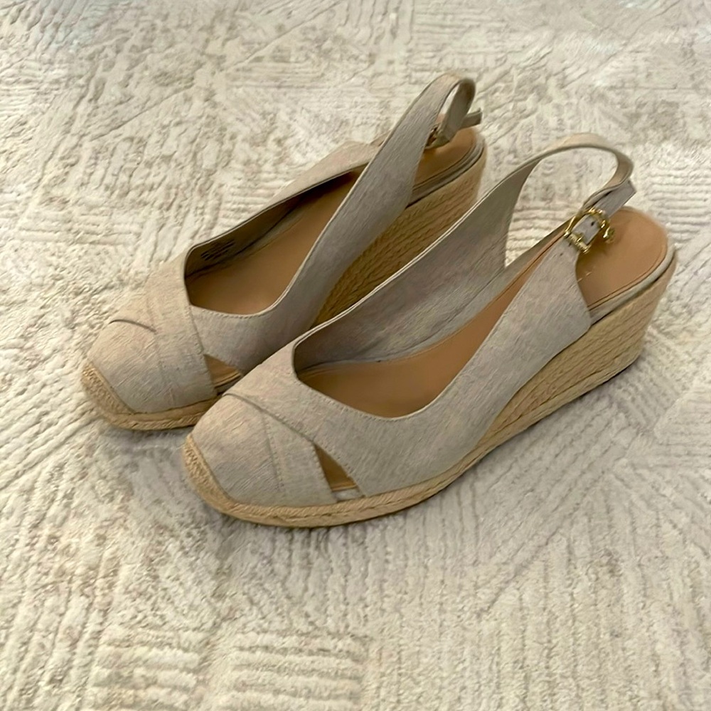 Ralph Lauren size 8.5 sling back shoes